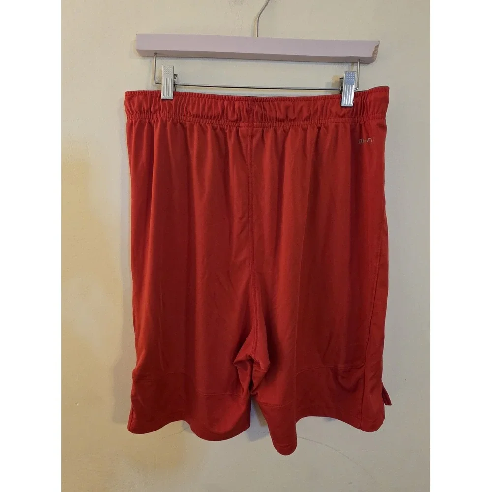 Nike Dri-Fit Shorts‎ Boys XL Red Dri-Fit  Polyester 9.5 Inseam Basketball Shorts